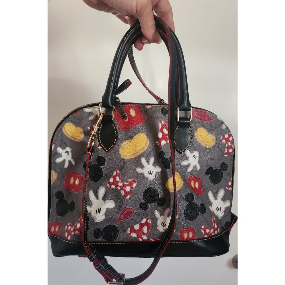 Dooney & Bourke Best of Mickey Satchel, Wallet, and Magic Band - Picture 3 of 10